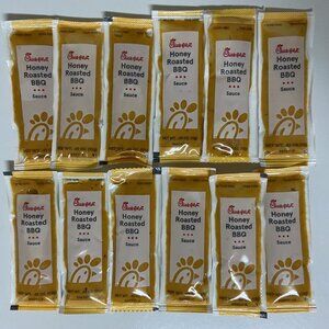 12 Chick-fil-A Honey Roasted BBQ Dipping Sauce Packets Barbecue .43 OZ